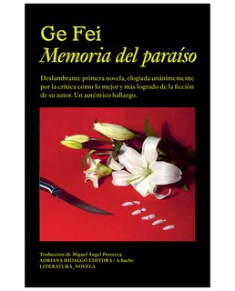 Foto 1 | Libro Memoria Del Paraíso - Adriana Hidalgo Editora - Fei, Ge