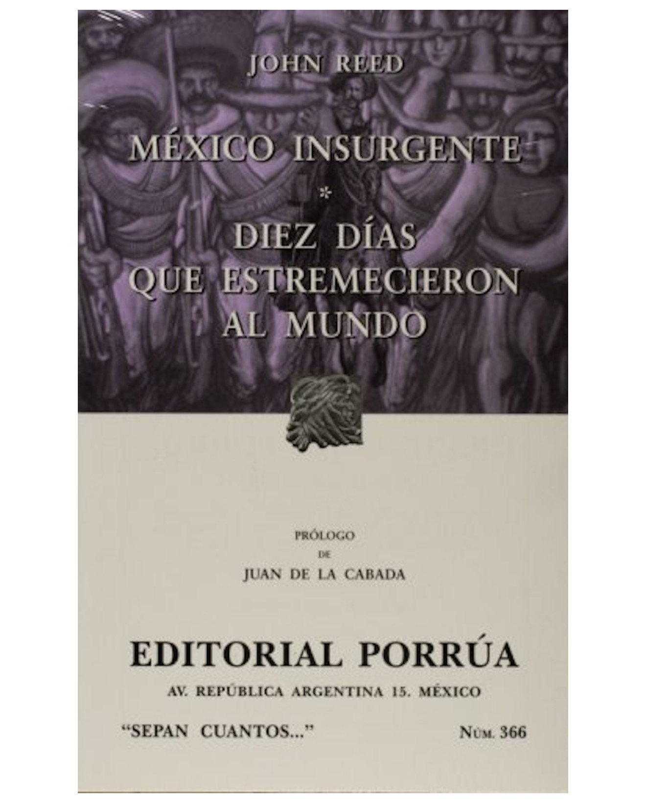Foto 2 pulgar | Libro México Insurgente - Editorial Porrúa México - Reed, John