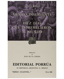 Foto 1 | Libro México Insurgente - Editorial Porrúa México - Reed, John