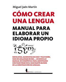Foto 1 | Libro Cómo Crear Una Lengua - Berenice - Jaén Martín, Miguel