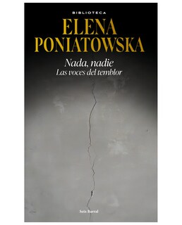 Foto 1 | Libro Nada, Nadie. Las Voces Del Temblor - Seix Barral - Poniatowska, Elena
