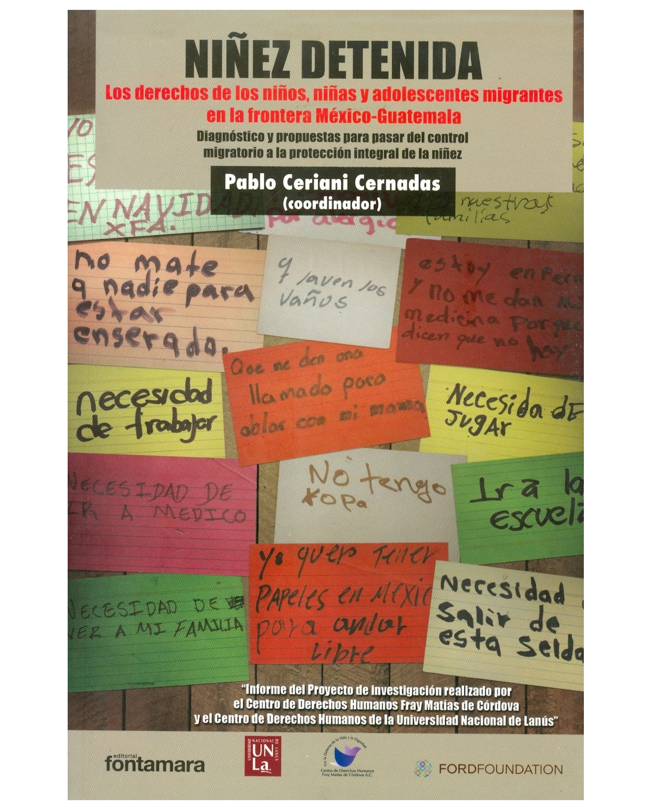 Foto 1 | Libro Niñez Detenida - Fontamara - Pablo Ceriani Cernadas (coord.)