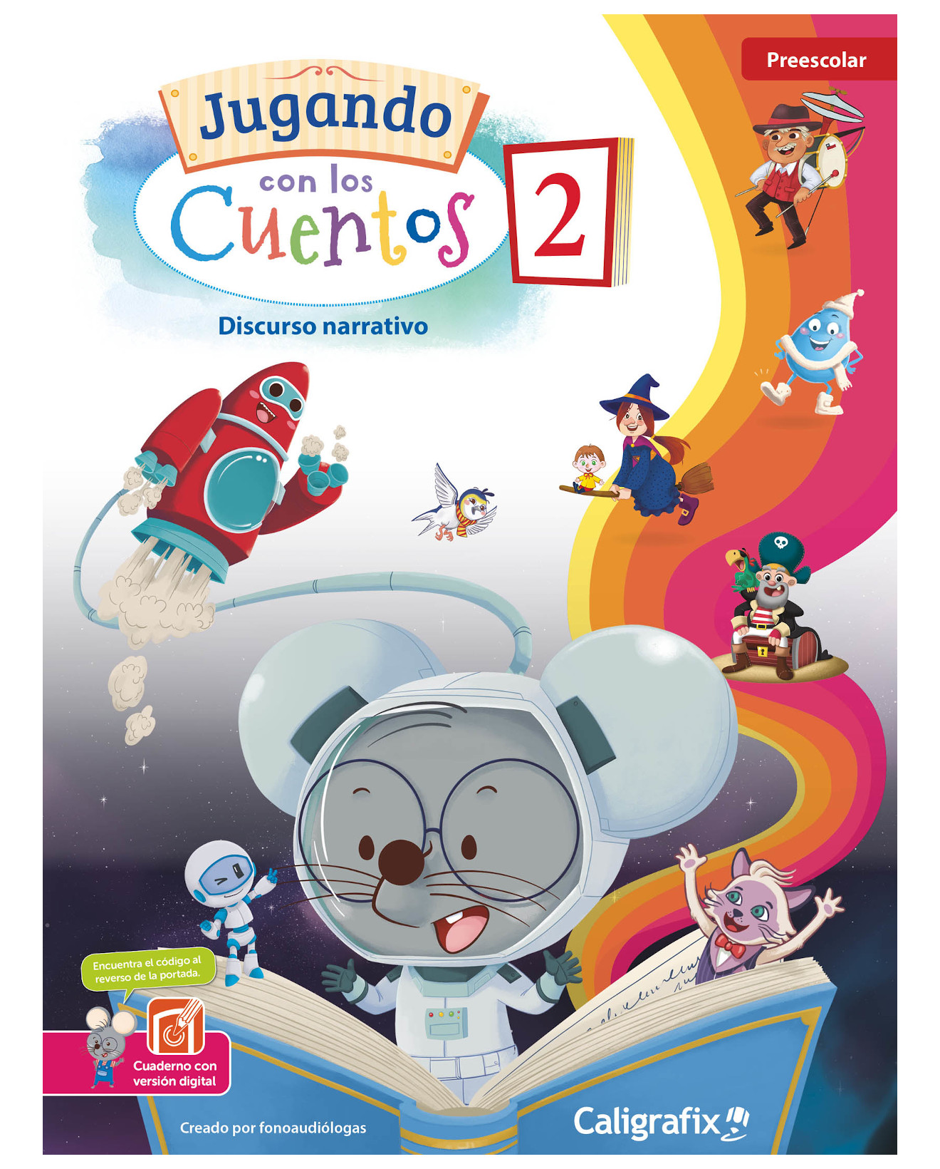 Foto 1 | Libro Jugando Con Los Cuentos 2 - Caligrafix - Catalina Hernández Riveros