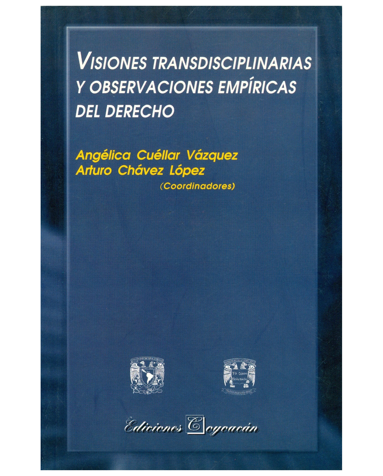 Foto 2 pulgar | Libro Visiones Transdisciplinarias - Coyoacán - Angélica Cuéllar Vázquez