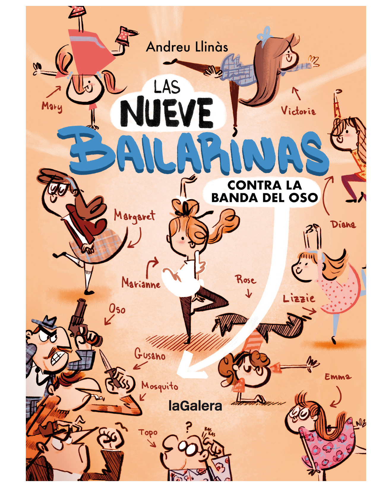 Foto 2 pulgar | Libro Las Nueve Bailarinas 1. Contra La Banda Del Oso - Lagalera - Llinas Duran, Andreu