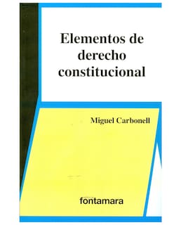 Foto 1 | Libro Elementos De Derecho Constitucional - Fontamara - Miguel Carbonell