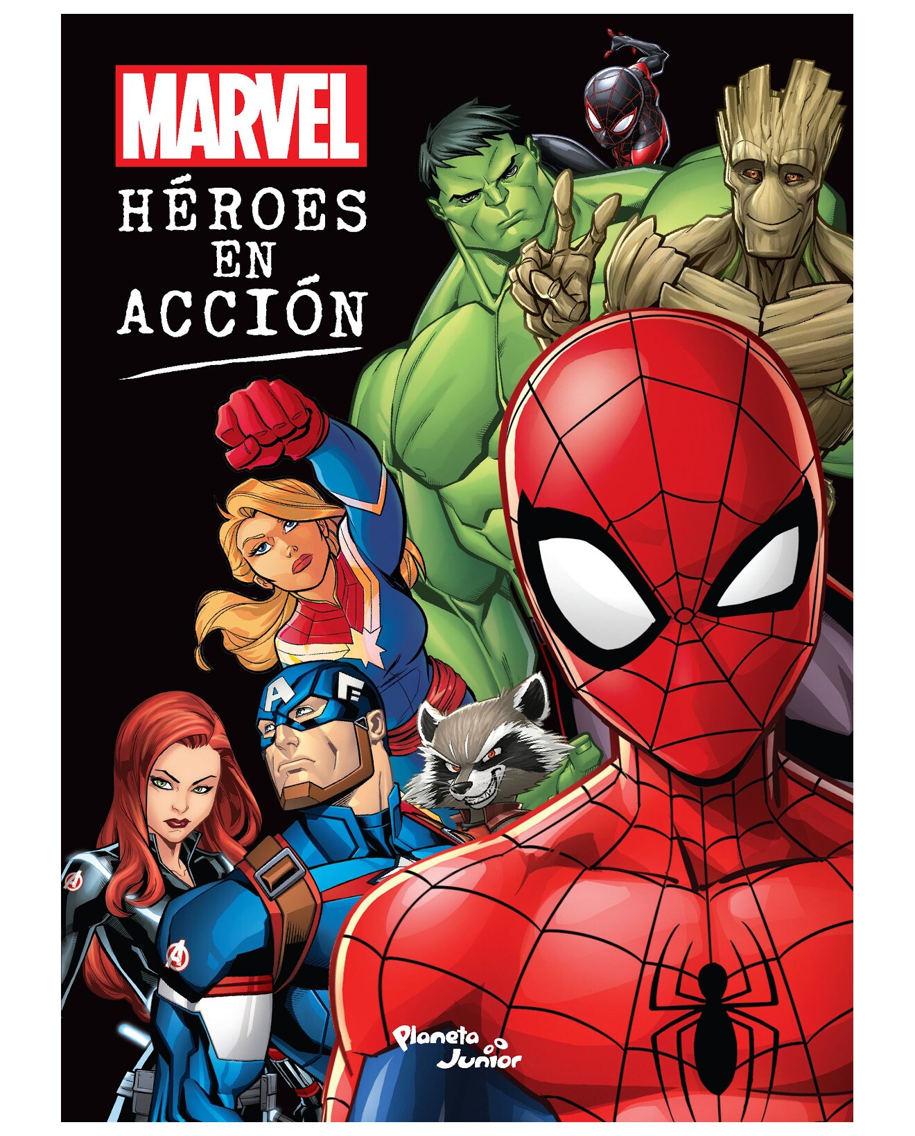 Libro Marvel. Héroes En Acción - Planeta Infantil - Marvel $428