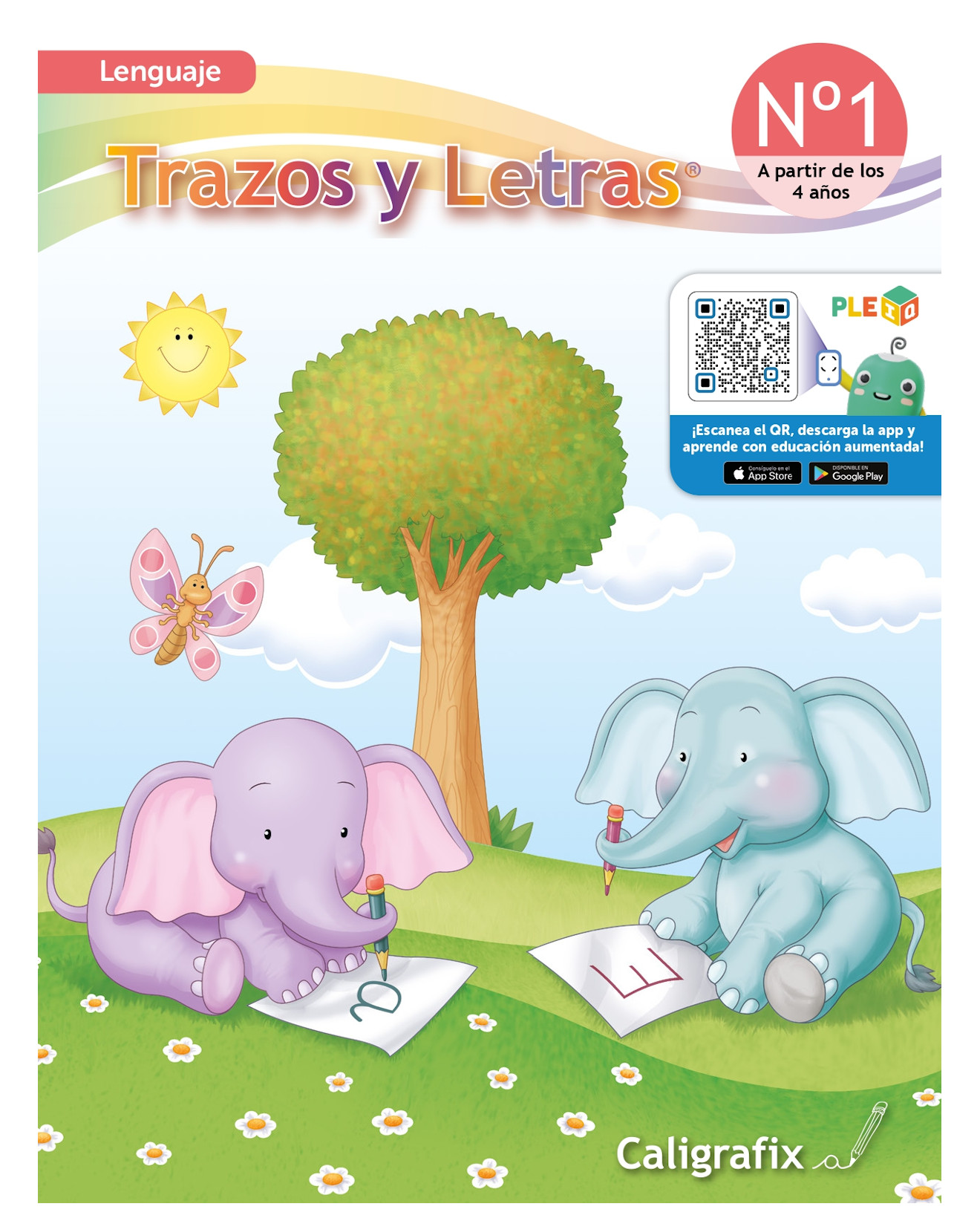 Foto 2 pulgar | Libro Trazos Y Letras 1 - Caligrafix - Karla Anavalón Veloso