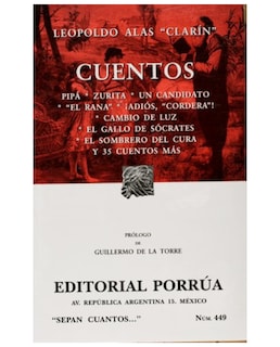 Foto 1 | Libro Cuentos: Pipá · Zurita - Editorial Porrúa México - Alas ''clarín'', Leopoldo