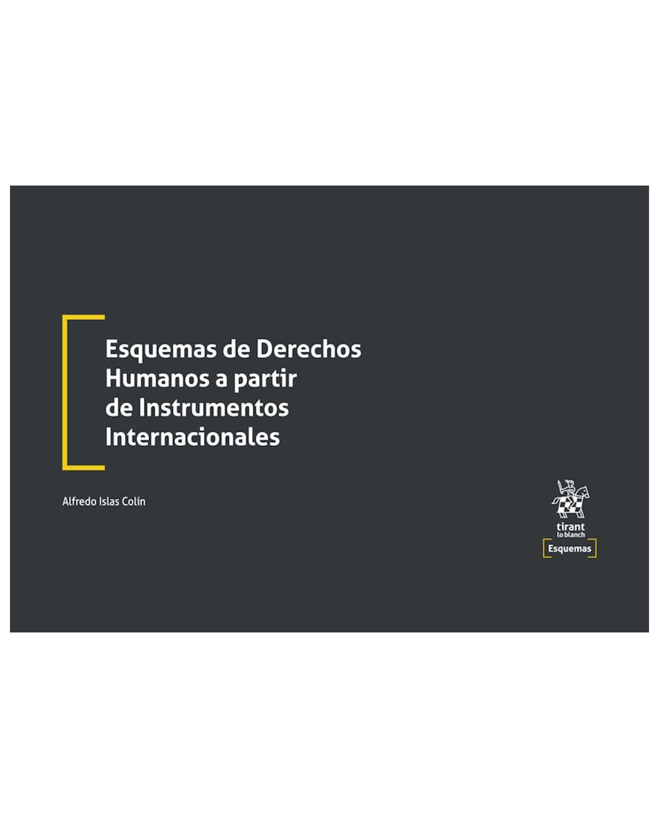 Libro Esquemas De Derechos Humanos A Partir De Instrumentos Internacionales - Tirant Lo Blanch - Alfredo Islas Colín