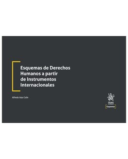 Foto 1 | Libro Esquemas De Derechos Humanos A Partir De Instrumentos Internacionales - Tirant Lo Blanch - Alfredo Islas Colín