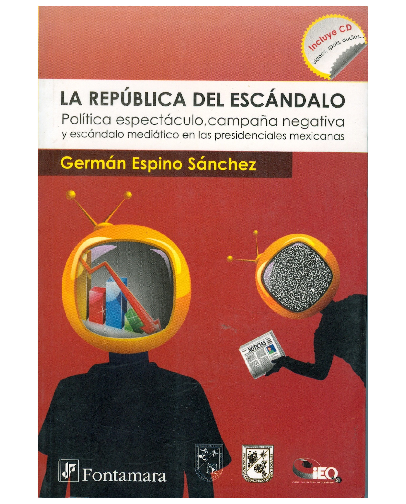 Foto 2 pulgar | Libro La República Del Escándalo - Fontamara - Germán Espino Sánchez