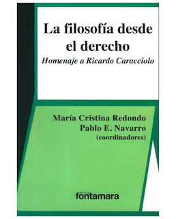 Foto 1 | Libro La Filosofía Desde El Derecho - Fontamara - María Cristina Redondo