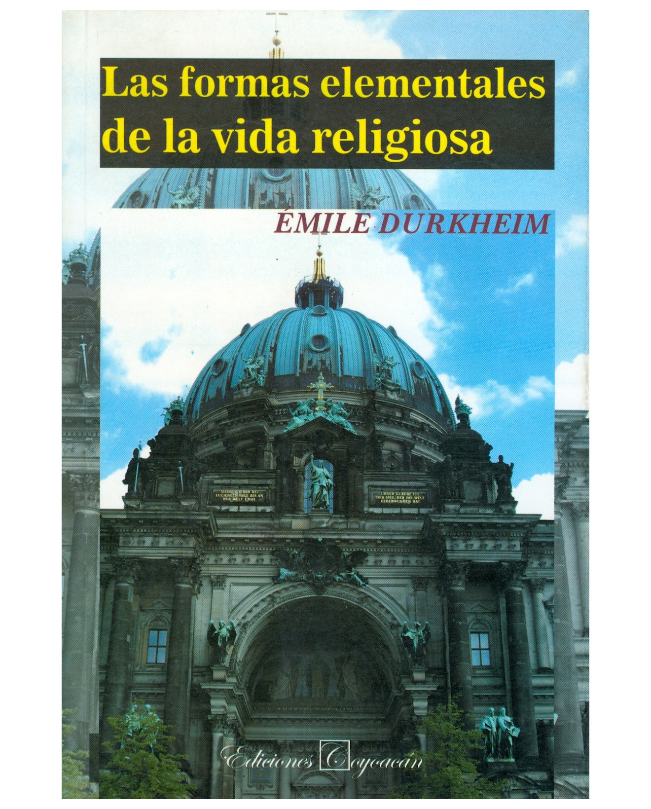 Foto 2 pulgar | Libro Las Formas Elementales De La Vida Religiosa - Coyoacán - Émile Durkheim