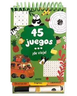 Foto 1 | Libro 45 Juegos De Viaje - Auzou - Auzou