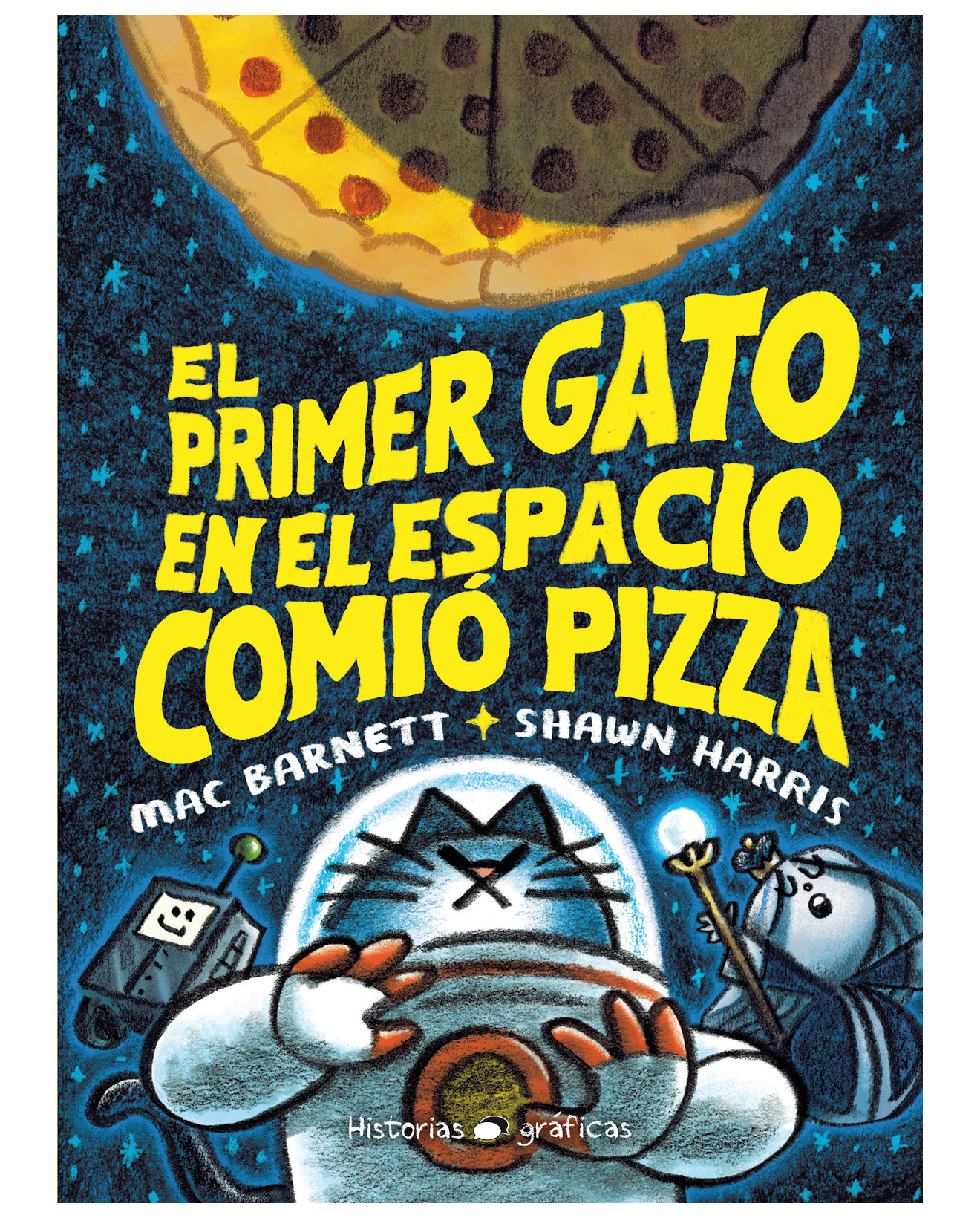 Libro El Primer Gato En El Espacio Comió Pizza - Océano Historias - Barnett, Mac