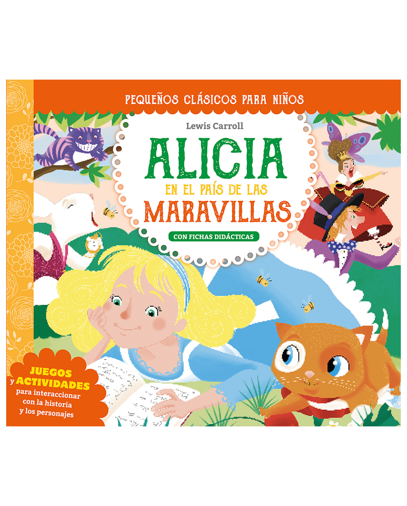 Foto 2 pulgar | Libro Pequeños Clásicos Para Niños: Alicia En El País De Las Maravillas - Picarona-obelisco - Carroll, Lewis