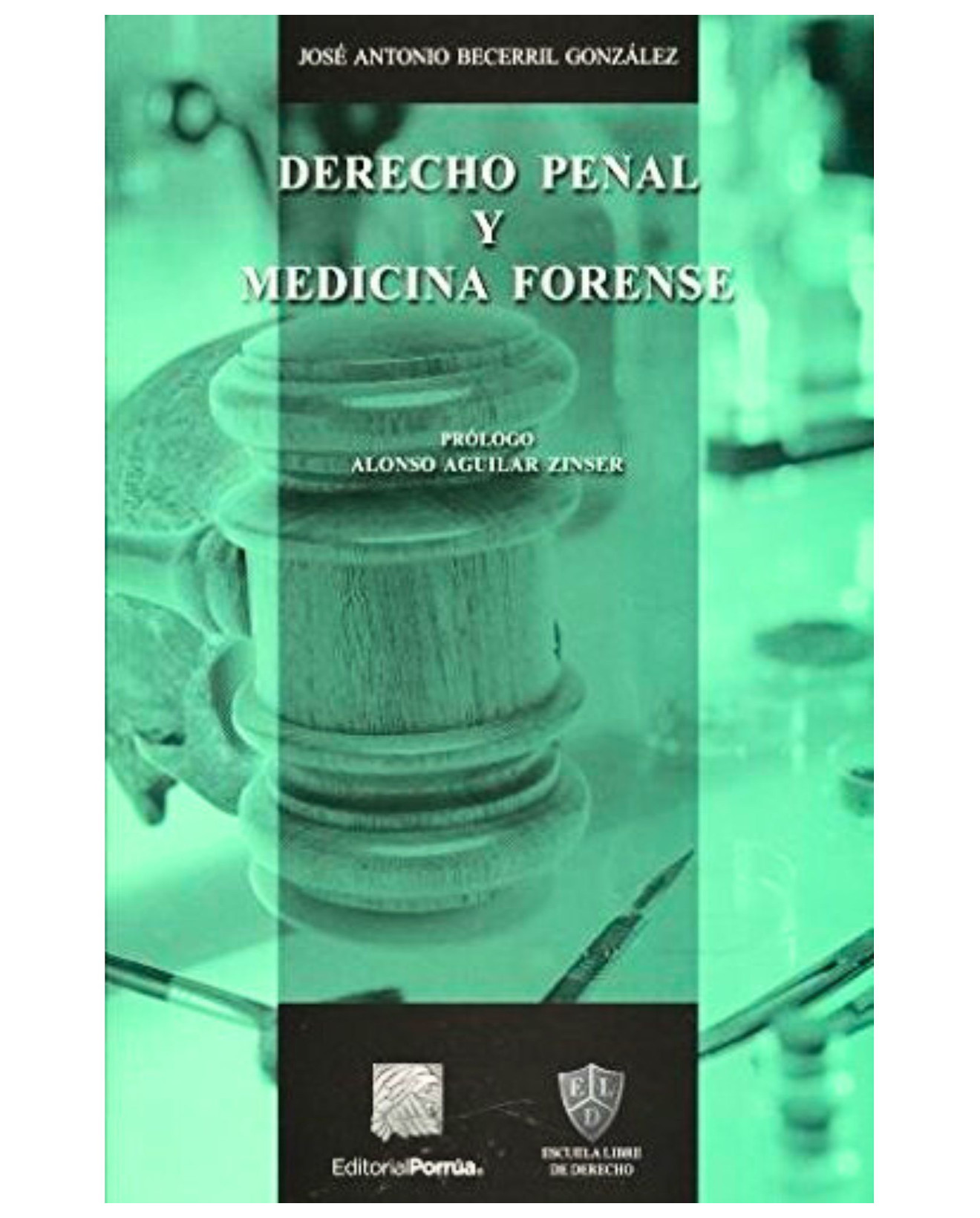 Foto 1 | Libro Derecho Penal Y Medicina Forense - Editorial Porrúa México - Becerril González, José Antonio