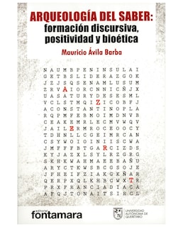 Foto 1 | Libro Arqueología Del Saber - Fontamara - Mauricio Ávila Barba
