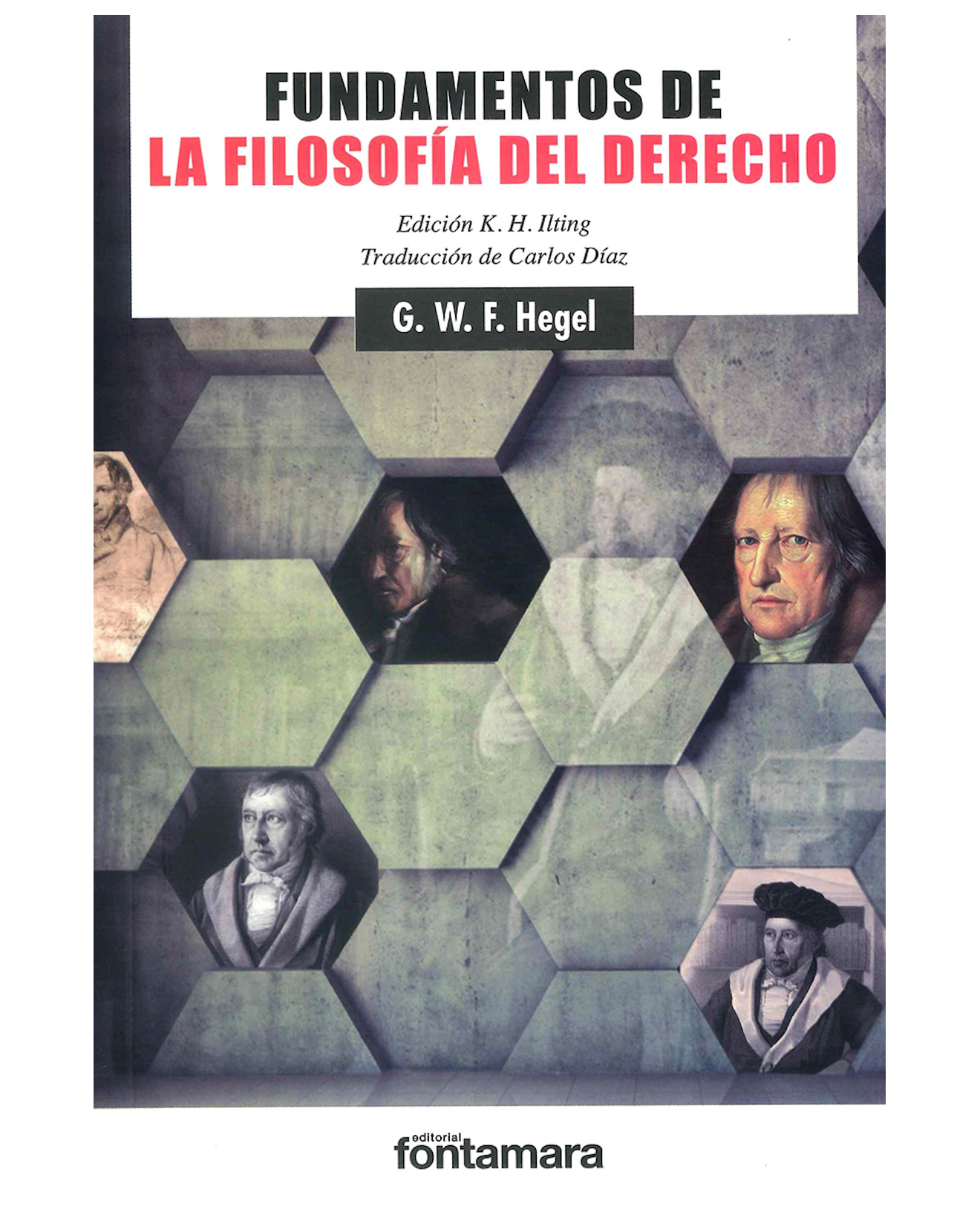 Foto 2 pulgar | Libro Fundamentos De La Filosofía Del Derecho - Fontamara - G. W. F. Hegel