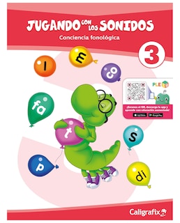 Foto 1 | Libro Jugando Con Los Sonidos 3 - Caligrafix - Claudia Arenas Ampuero