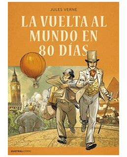 Foto 1 | Libro La Vuelta Al Mundo En 80 Días (cómic) - Austral - Verne, Jules