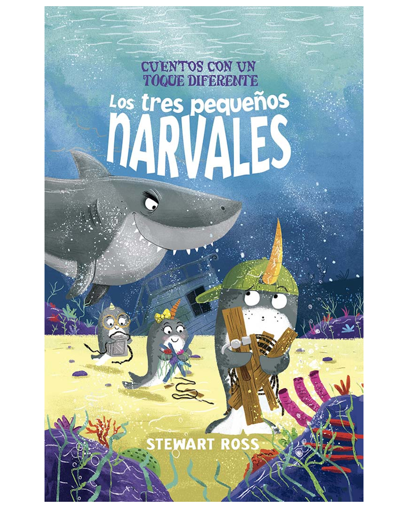 Foto 1 | Libro Los Tres Pequeños Narvales - Picarona-obelisco - Ross, Stewart