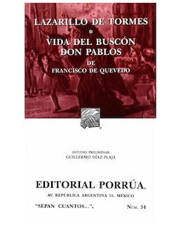 Foto 1 | Libro Lazarillo De Tormes - Editorial Porrúa México - Quevedo, Francisco De