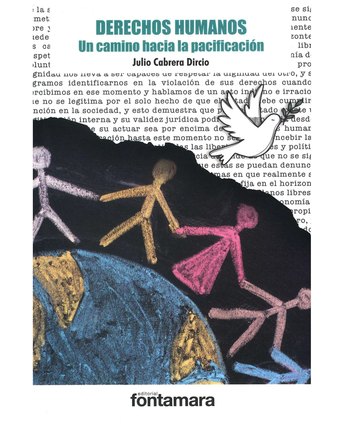 Foto 2 pulgar | Libro Derechos Humanos. Un Camino Hacia La Pacificación - Fontamara - Julio Cabrera Dircio