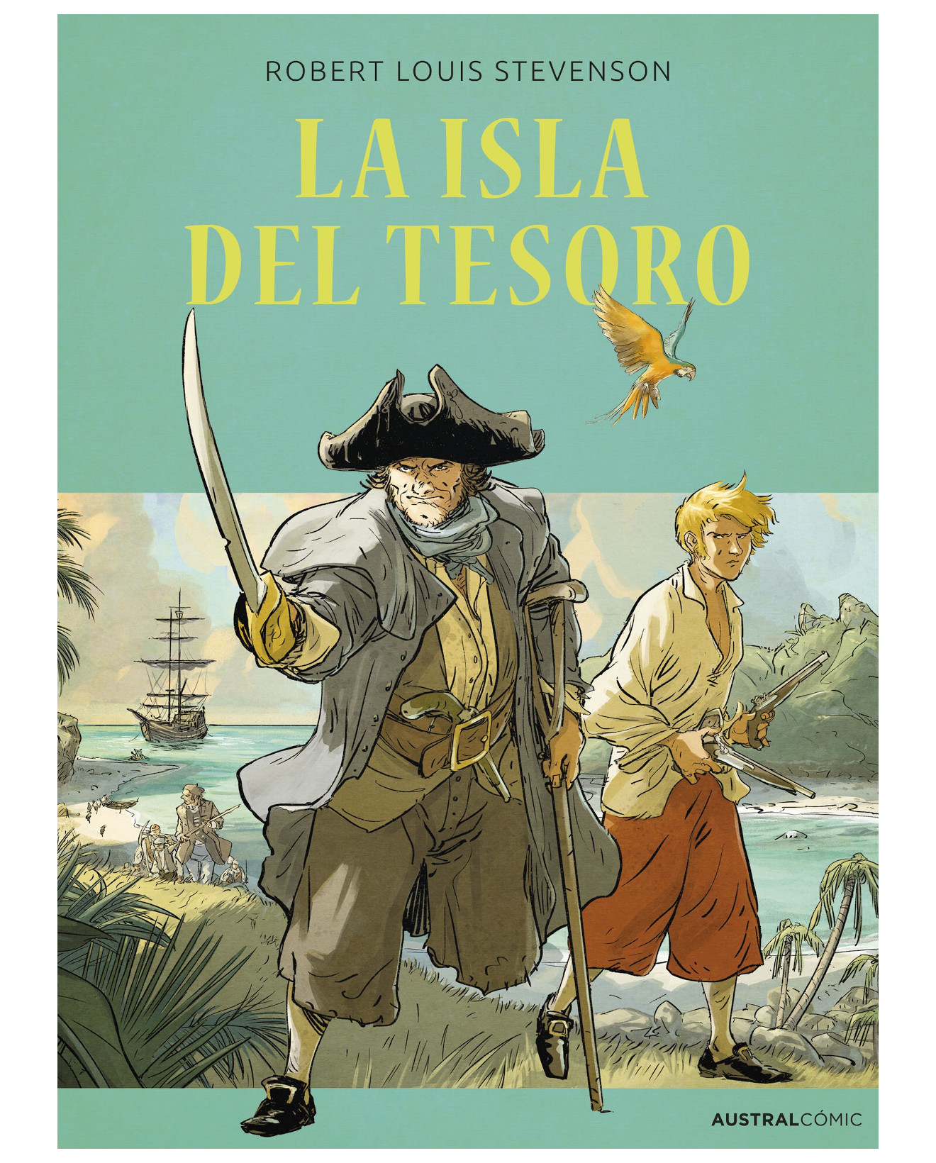 Foto 2 pulgar | Libro La Isla Del Tesoro (cómic) - Austral - Stevenson, Robert Louis