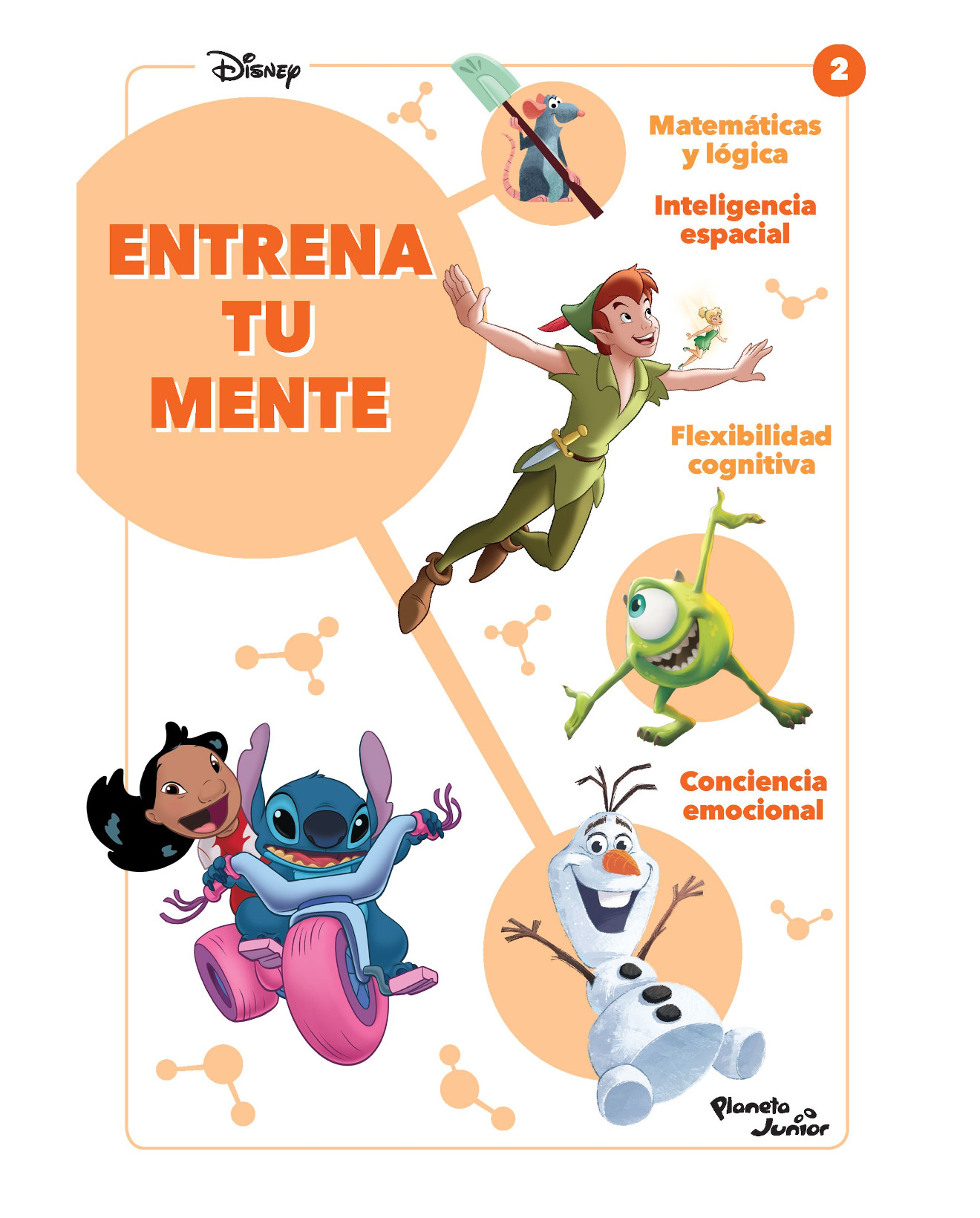 Foto 2 pulgar | Libro Disney. Entrena Tu Mente +9 - Planeta Infantil - Disney