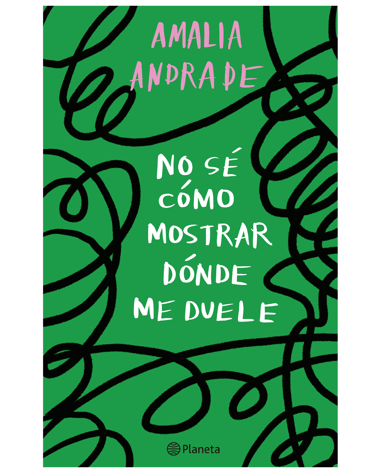 Libro No Sé Cómo Mostrar Dónde Me Duele - Planeta - Andrade, Amalia