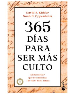 Foto 1 | Libro 365 Días Para Ser Más Culto - Booket Paidós - Oppenheim, Noah D.