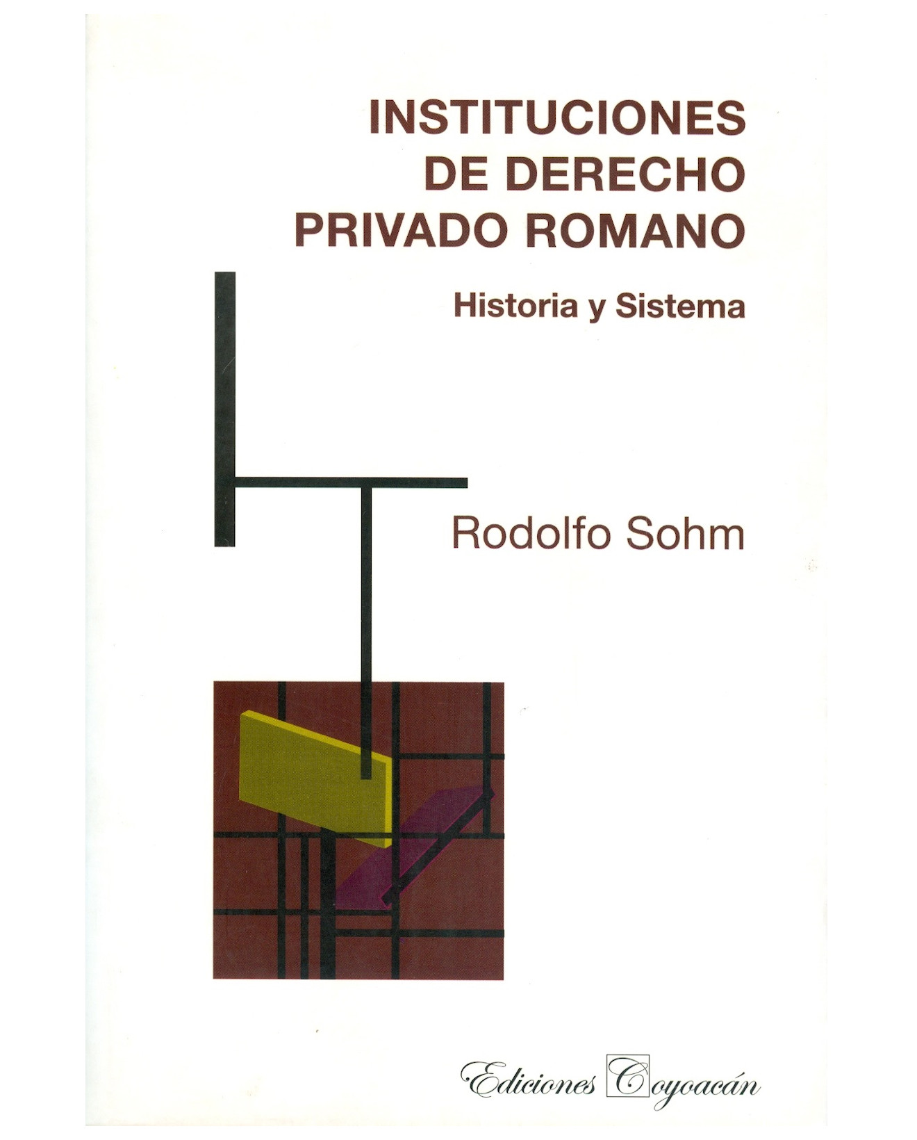 Foto 2 pulgar | Libro Instituciones De Derecho Privado Romano - Coyoacán - Rodolfo Sohm