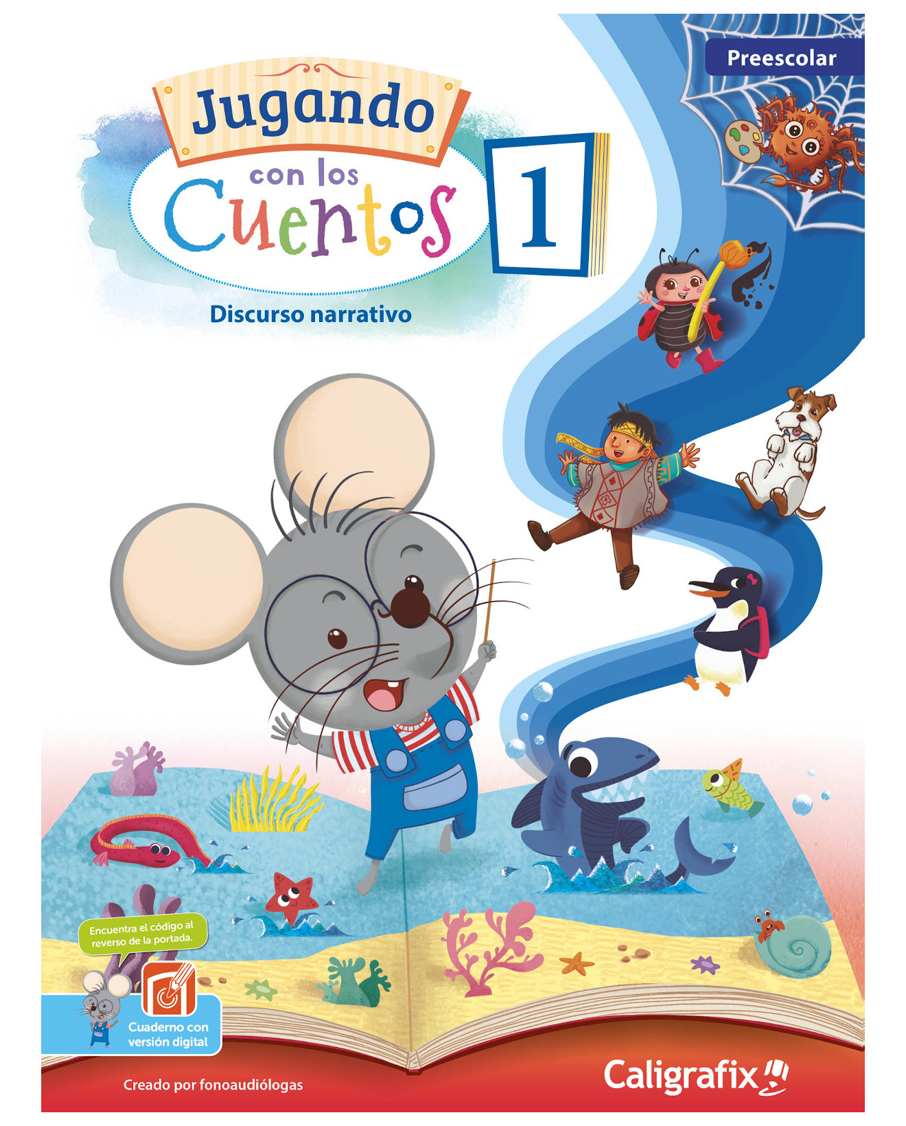 Foto 1 | Libro Jugando Con Los Cuentos 1 - Caligrafix - Catalina Hernández Riveros