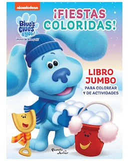 Foto 1 | Libro Las Pistas De Blue Y Tú. ¡fiestas Coloridas! - Planeta Infantil - Nickelodeon