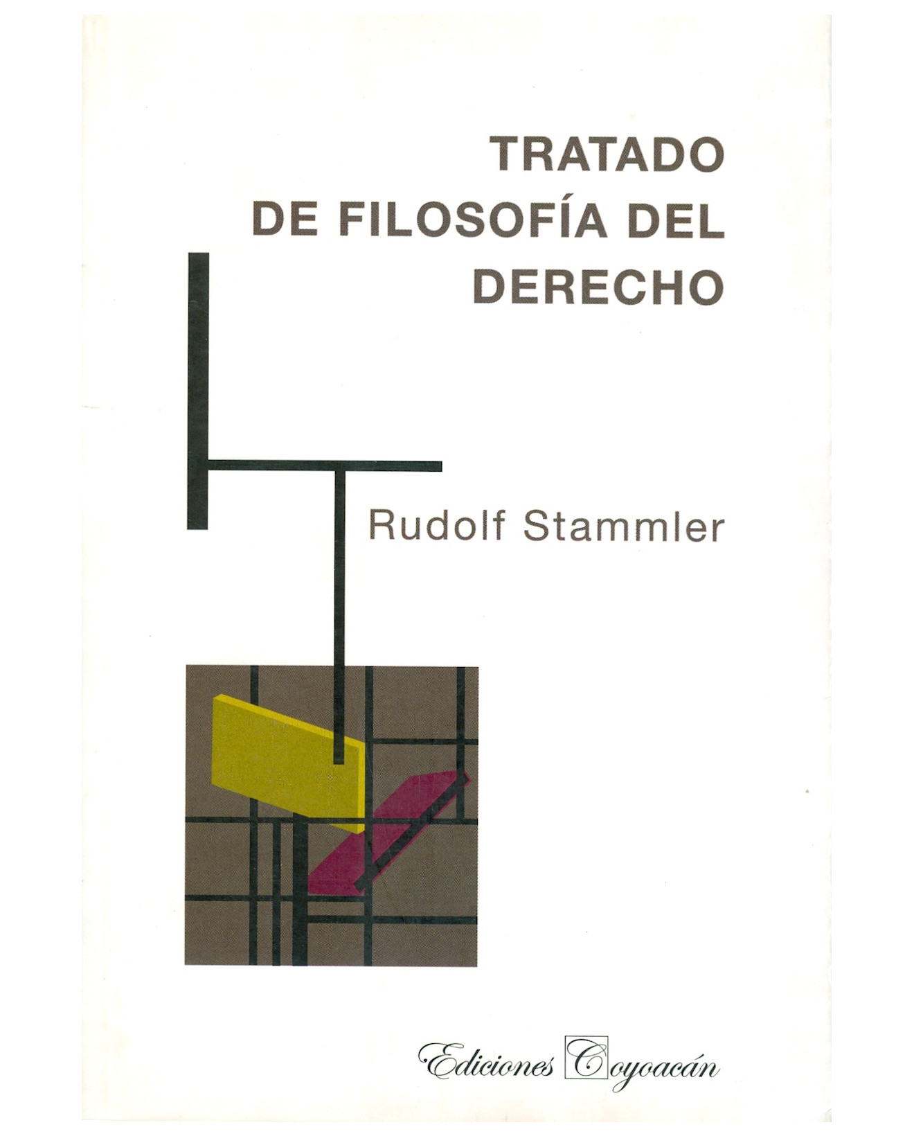 Foto 2 pulgar | Libro Tratado De Filosofía Del Derecho - Coyoacán - Rudolf Stammler