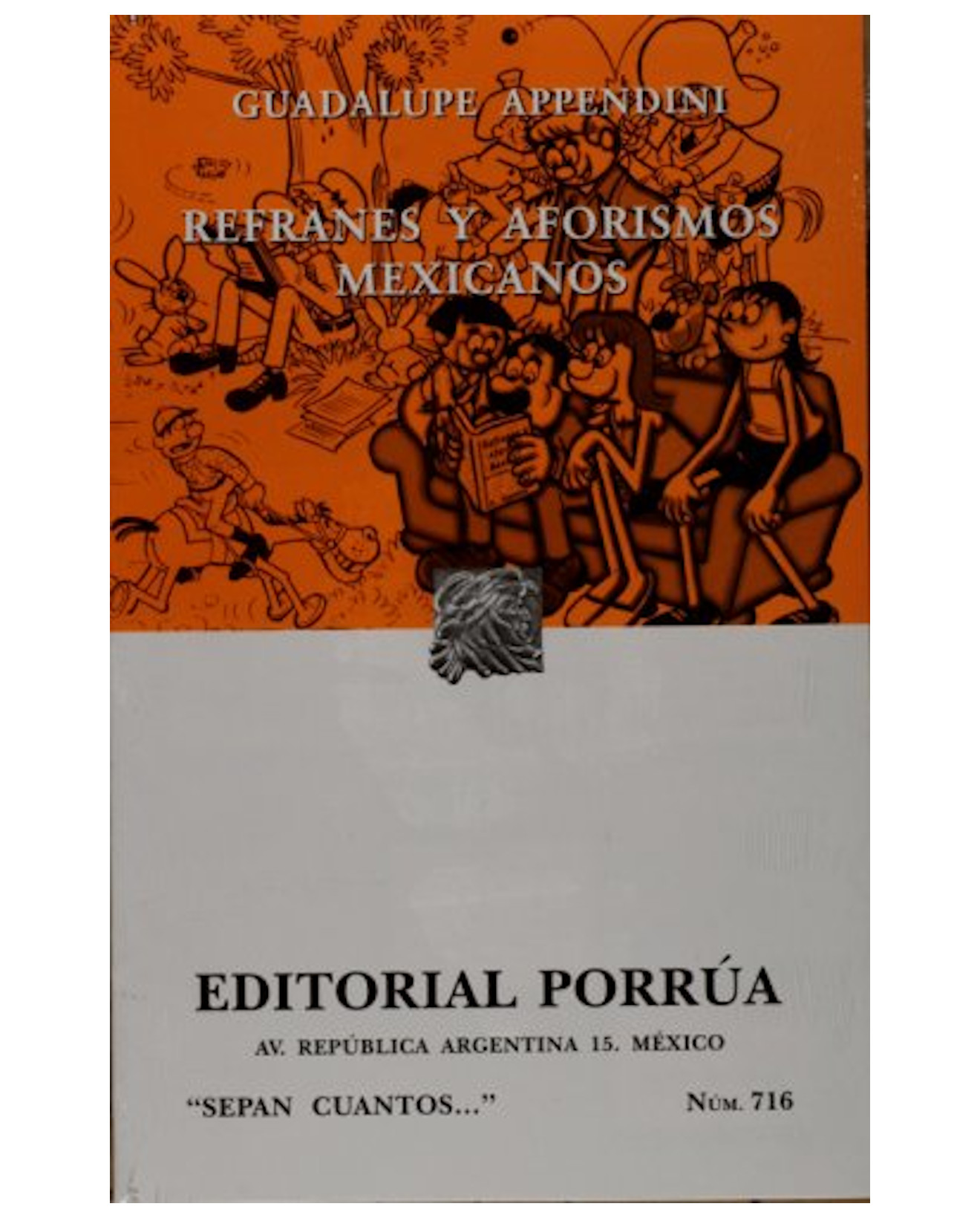 Foto 2 pulgar | Libro Refranes Y Aforismos Mexicanos - Editorial Porrúa México - Appendini, Guadalupe