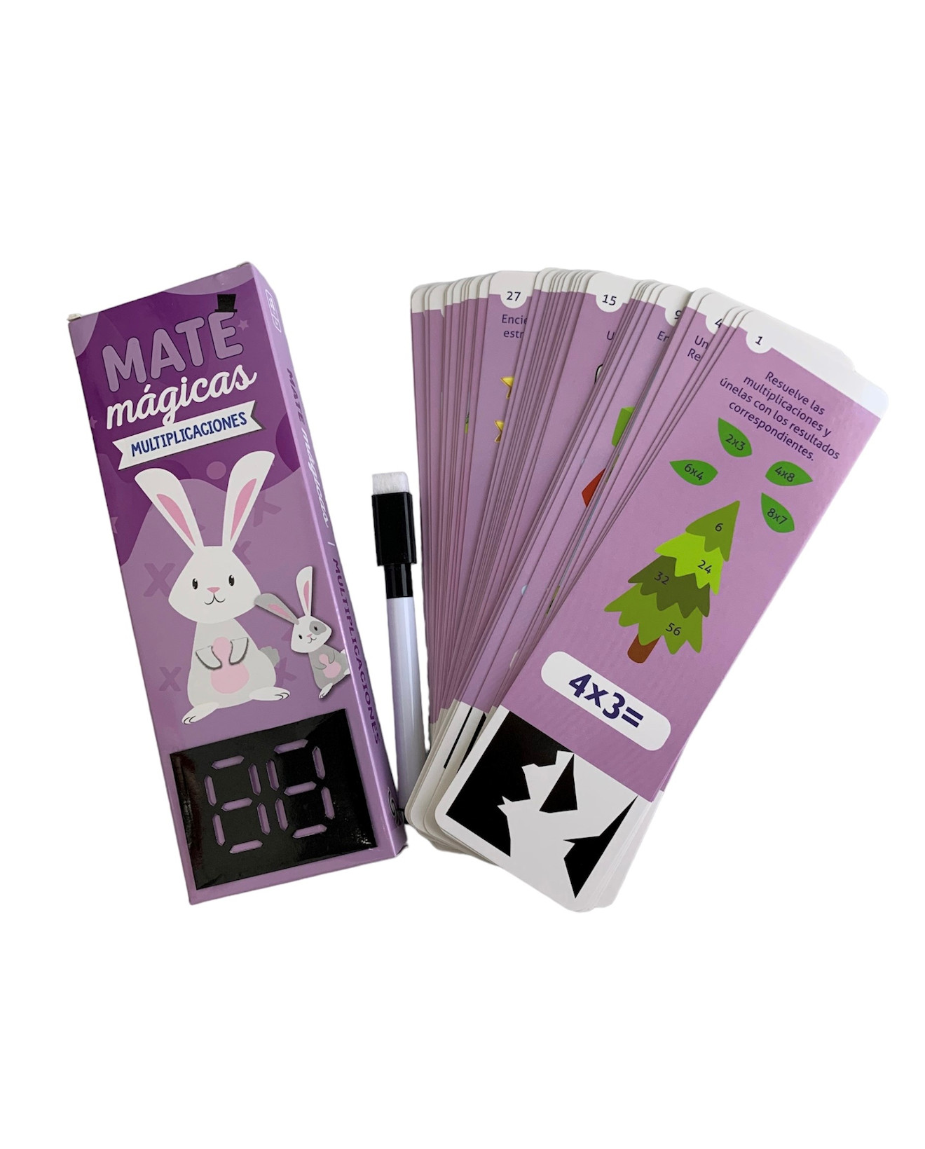 Foto 1 | Libro Tarjetas De Matemáticas Para Niños Multiplicaciones - Capicua - Vr Editoras