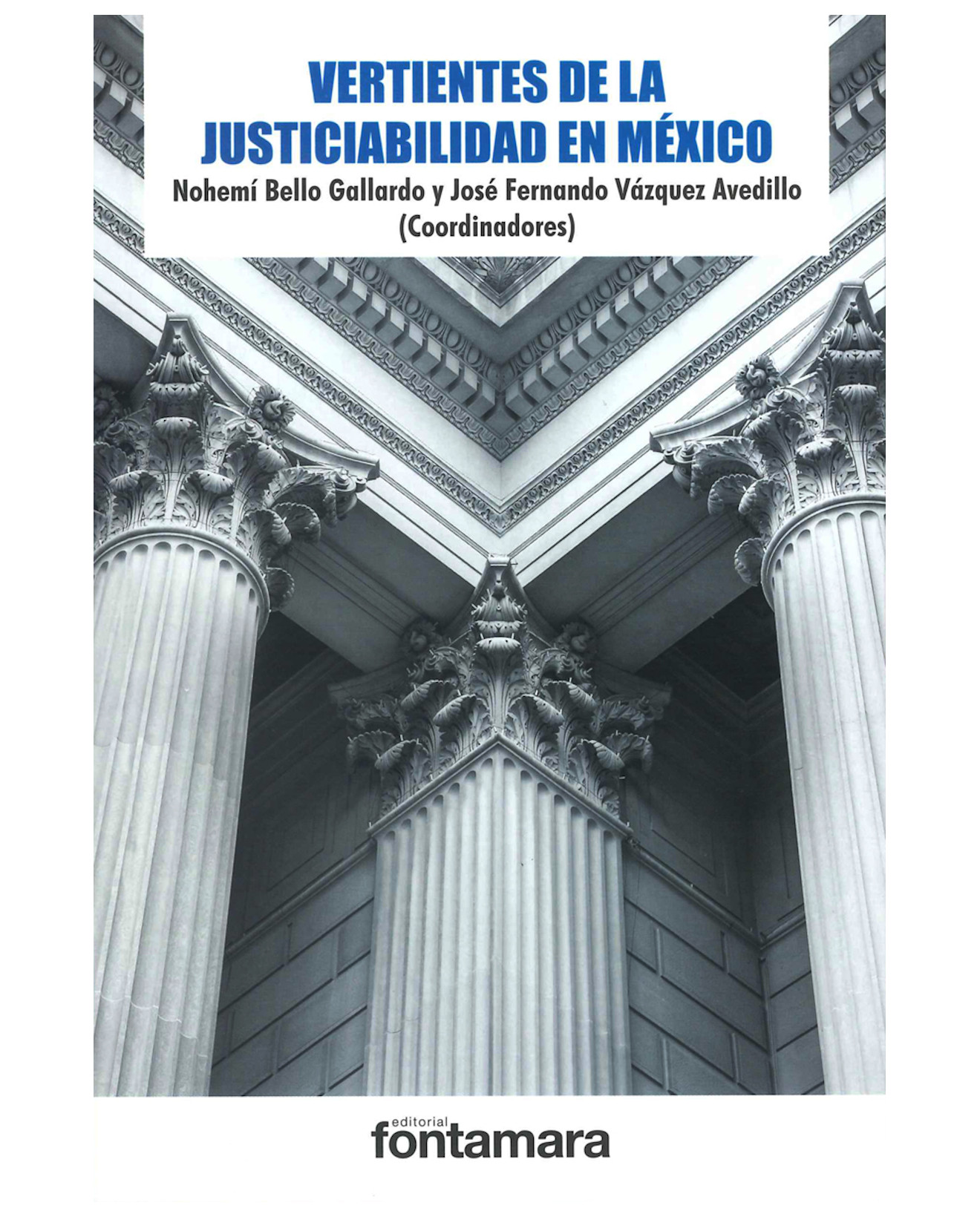 Foto 2 pulgar | Libro Vertientes De La Justiciabilidad En México - Fontamara - Noemí Bello Gallardo