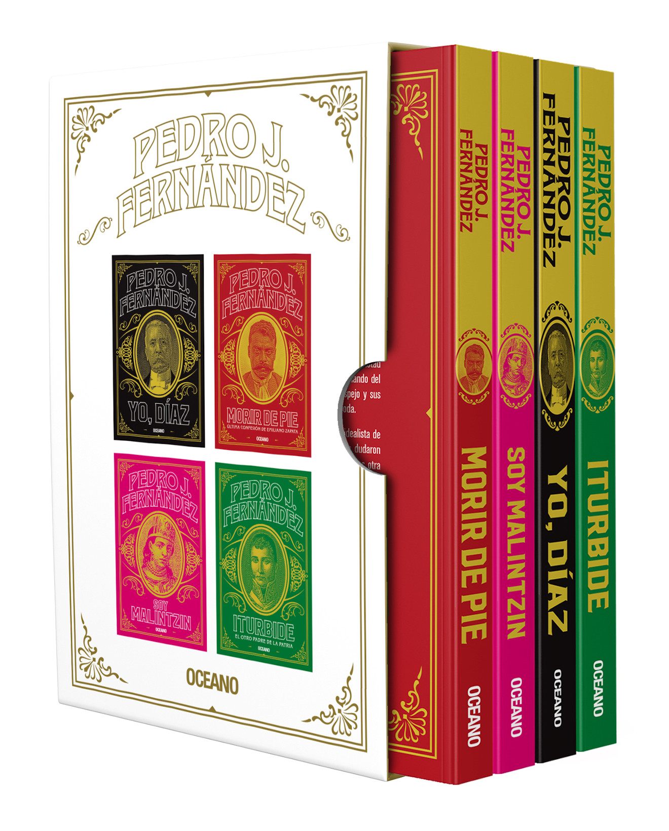 Foto 2 pulgar | Libro Serie Pedro J. Fernández (paquete 4 Volúmenes) - Océano - Fernández, Pedro J.