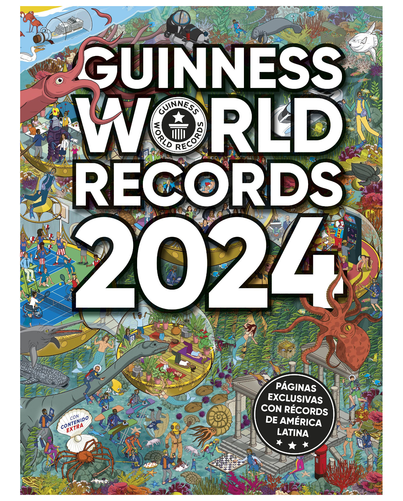 Foto 2 pulgar | Libro Guinness World Records 2024 - Martínez Roca - Guinness World Records
