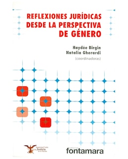 Foto 1 | Libro Reflexiones Jurídicas Desde La Perspectiva De Género - Fontamara - Haydée Birgin, Natalia Gherardi (coords.)