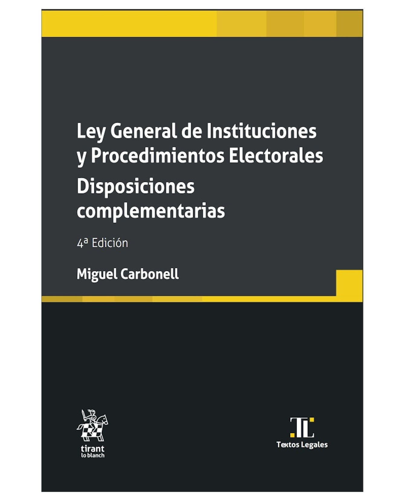 Foto 2 pulgar | Libro Ley General De Instituciones Y Procedimientos Electorales - Tirant Lo Blanch - Miguel Carbonell