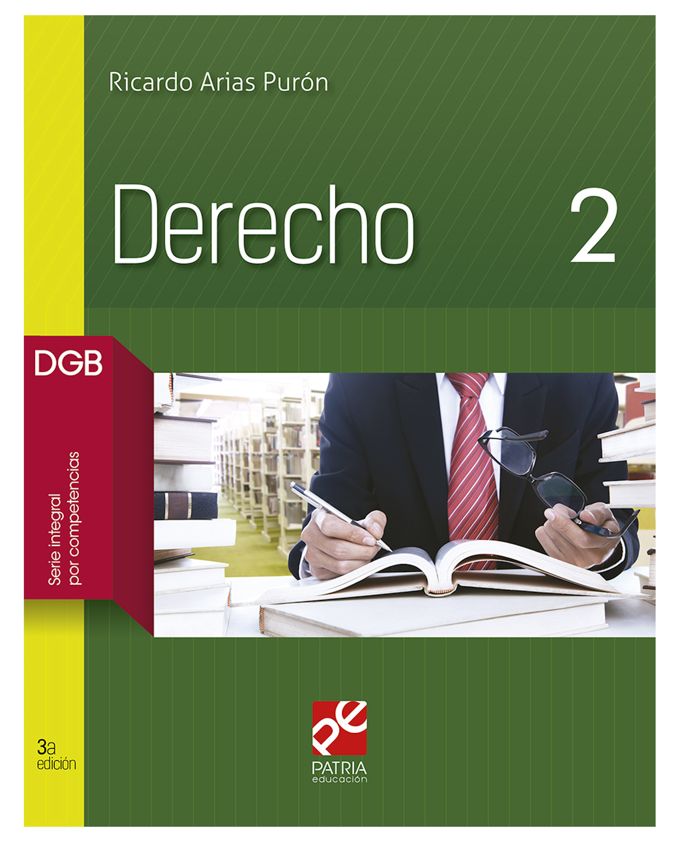 Foto 2 pulgar | Libro Derecho 2 - Patria Educación - Arias Purón Ricardo Travis