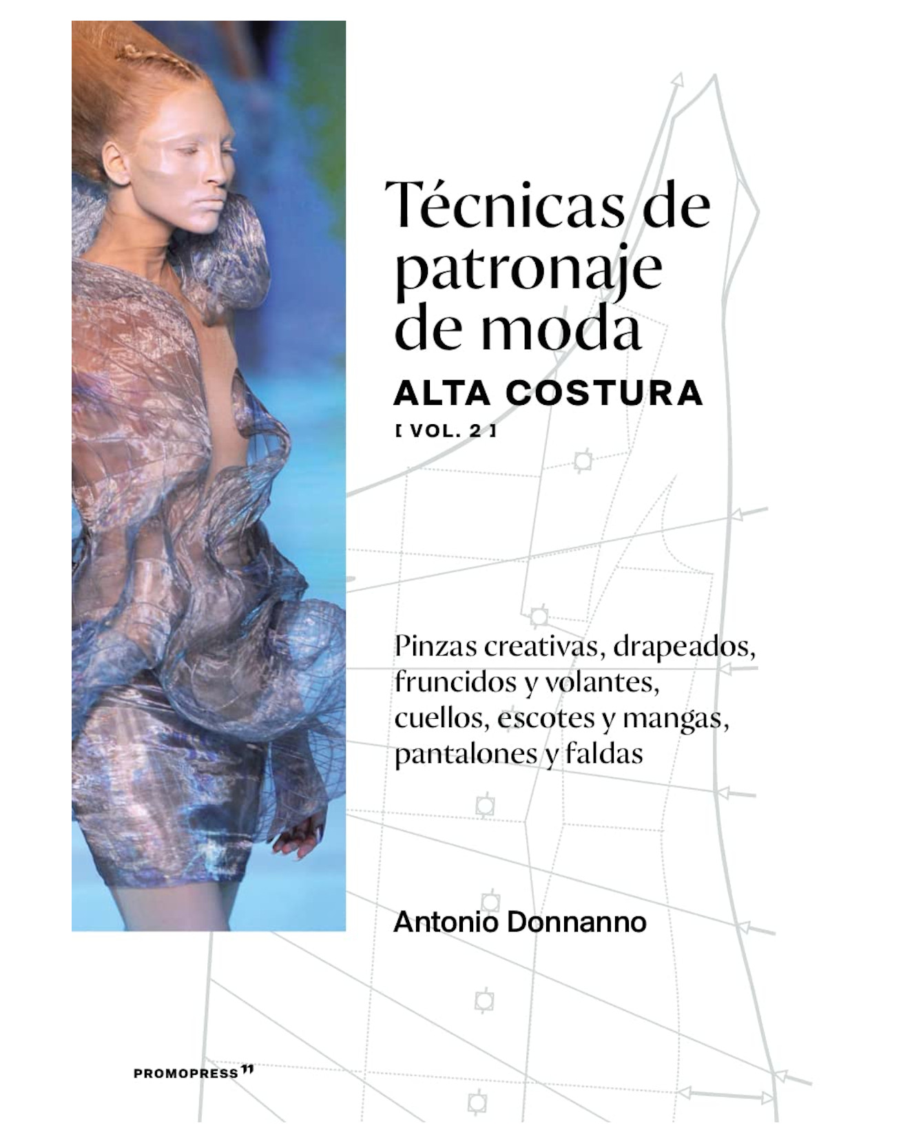 Foto 2 pulgar | Libro Tecnicas De Patronaje De Moda Alta Costura Vol 2 - Hoaki - Antonio Donnanno