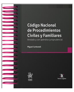 Foto 1 | Libro Código Nacional de Procedimientos Civiles y Familiares de Miguel Carbonell Editorial Tirant Lo Blanch