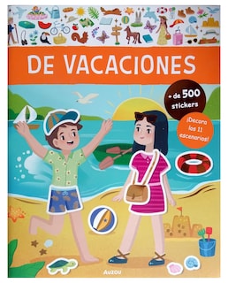 Foto 1 | Libro Libro de Stickers de Vacaciones de Auzou Editorial Auzou