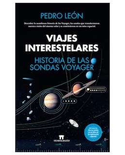 Foto 1 | Libro Viajes Interestelares. Historia de las Sondas Voyager de Pedro León Editorial Guadalmazán