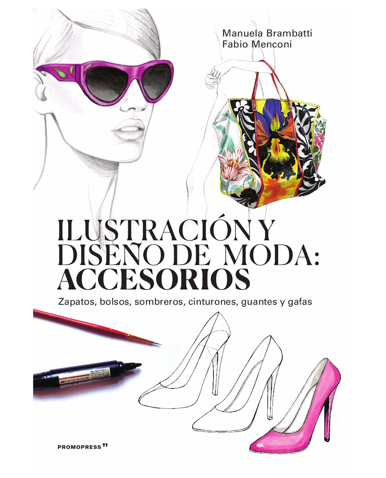 Libro Ilustración y Diseño de Moda Accesorios de Manuela Brambatti Editoria Hoaki